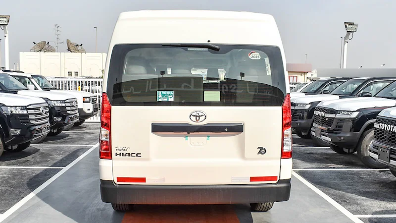 
								TOYOTA HIACE COMMUTER STD 3.5L PETROL 13 STR A/T MY2025 & 3.5L High-A/T Petrol MY2025 full									