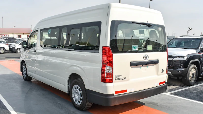 
								TOYOTA HIACE COMMUTER STD 3.5L PETROL 13 STR A/T MY2025 & 3.5L High-A/T Petrol MY2025 full									
